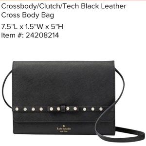 Kate Spade Laurel Way Jeweled Crossbody/Clu